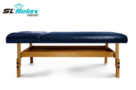 Массажный стол Relax Comfort синяя кожа